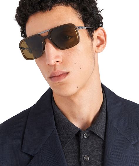 Prada PR 57ZS Square Sunglasses 